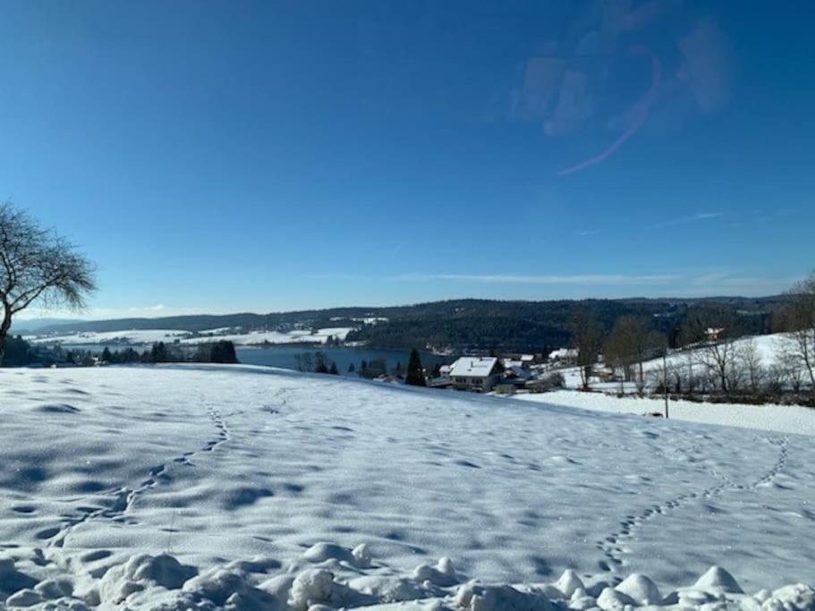 Ancienne Ferme Comtoise 4 Etoiles, 11 Personnes Lac St-Point/Mont D'Or Montperreux Exterior foto