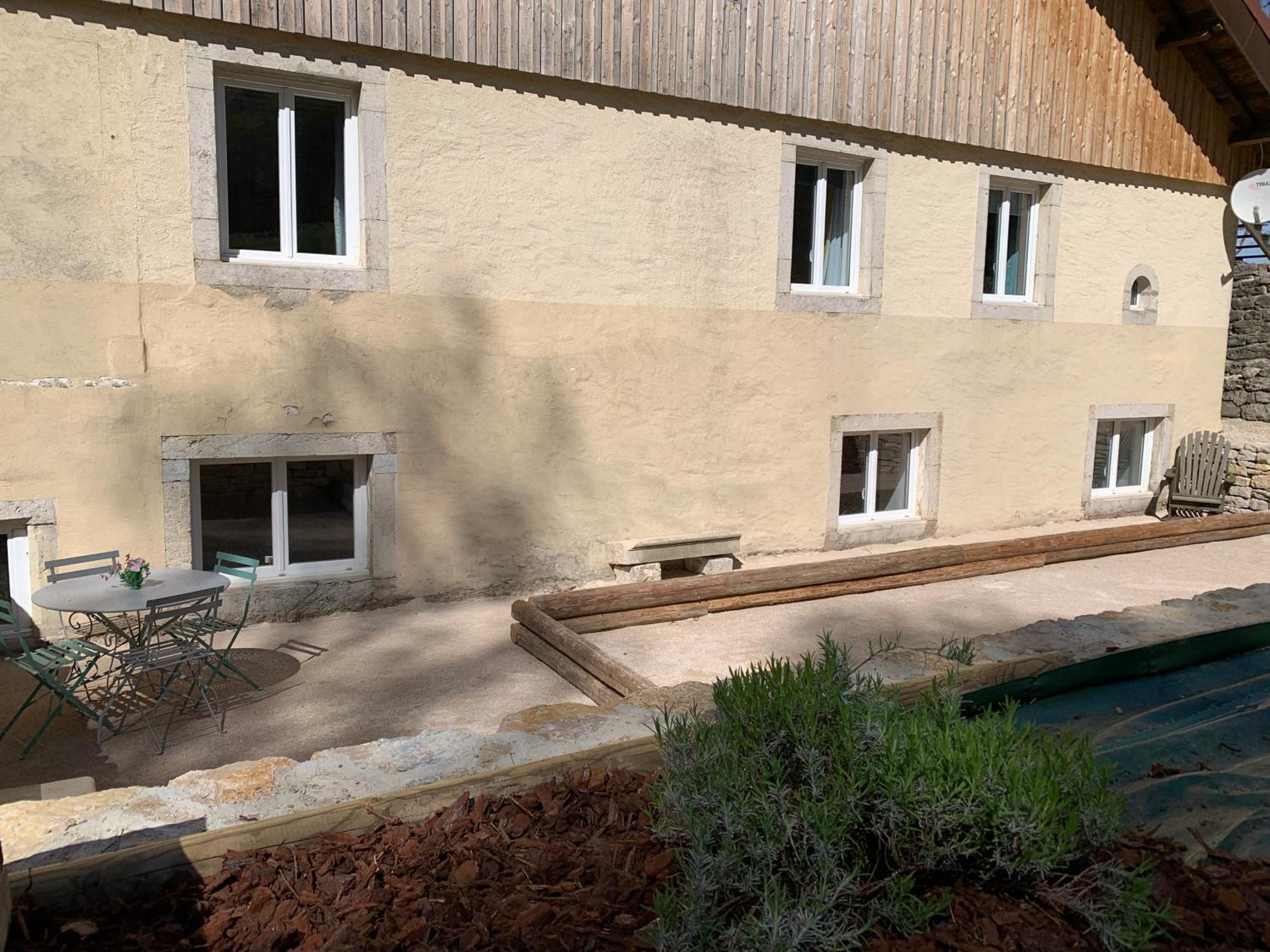 Ancienne Ferme Comtoise 4 Etoiles, 11 Personnes Lac St-Point/Mont D'Or Montperreux Exterior foto